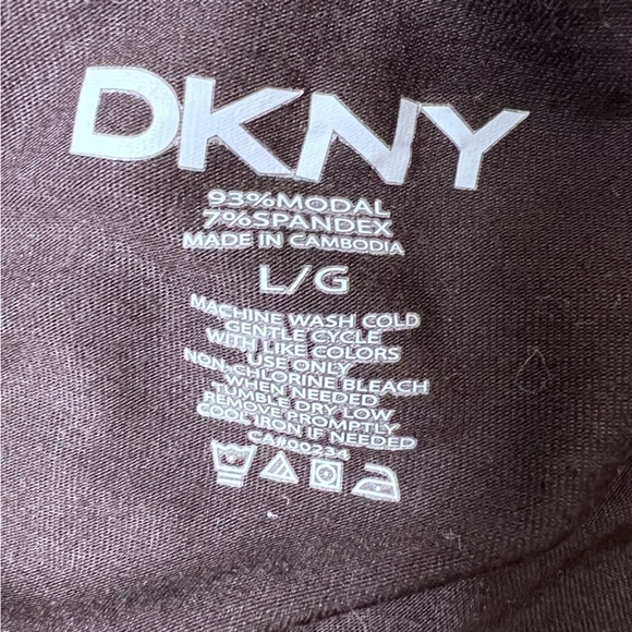 DKNY Black Lightweight Cardigan Size Large - Picture 6 of 6